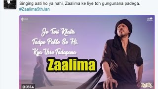 Watch Zaalima Song Releases On January 5 Video