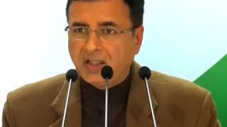 Watch PNB, Nirav Modi Scam | Randeep Singh Surjewala's five questions to Modi Govt Video