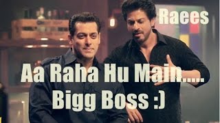 Watch SRK Promotes Raees In Salman Khan Show Bigg Video