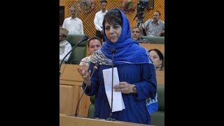 Watch Kashmir issue can be resolved only through talks: Mehbooba Mufti Video