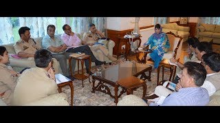 Watch Mehboob Mufti for futuristic traffic management, mobility plan for Srinagar Video