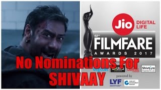 Watch Shivaay Is Not Included In Filmfare Nomination List Video