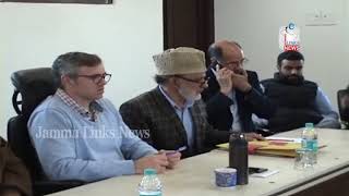 Watch NC meet reiterates resolve to protect J&K's special status Video
