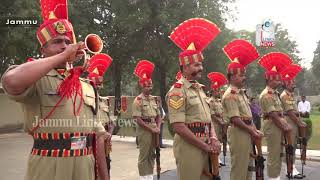 Watch Floral tributes paid to martyred BSF jawan in Jammu Video