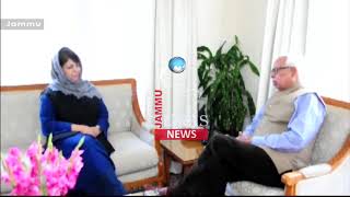 Watch J&K Chief Minister and Governor hold discussions Video