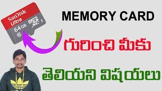 Watch Everything you need to know about SD card or memory Card Telugu Tech Tuts Video