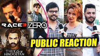 Watch Race 3, Thugs Of Hindostan, Zero | Which Movie Are PUBLIC Excited For | Public Reaction Video