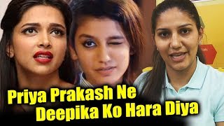 Watch Sapna Chaudhary Reaction On Priya Prakash WINK Viral Video Video