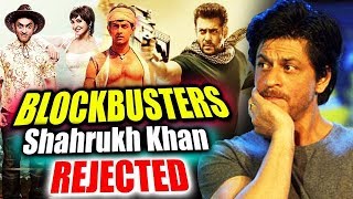 Watch Shahrukh Khan REJECTED Blockbuster Films | PK, Ek Tha Tiger, Lagaan Video