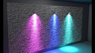Watch IES Light Tutorial with UV Texturing in Cinema 4D Tutorial Video