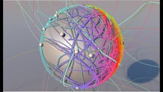 Watch Light Streak Using Tracer, Turbulence, Rotation with Attractor in Cinema 4D Tutorial Video