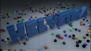 Watch Sweep Spline Text Extrude Effect and Emitter using Dynamics in Cinema 4D Tutorial Video