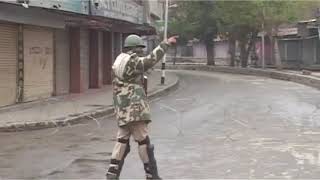Watch Restrictions in parts of Srinagar Video