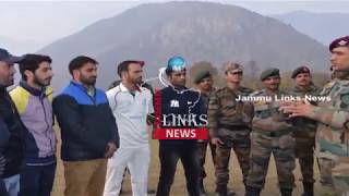 Watch MS Dhoni interacts with cricketers in Kashmir as Lt. Col of Indian Army Video