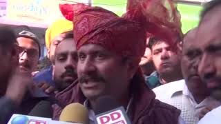 Watch Rajputs holds protest against Padmavati in Samba Video