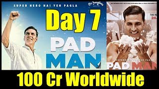 Watch Padman Worldwide Collection Day 7 I Crosses 100 Video