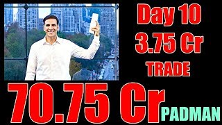 Watch Padman Box Office Collection Day 10 TRADE Video