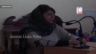 Watch Mehbooba re-elected PDP president for sixth consecutive time Video