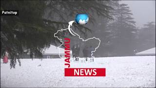 Watch Patnitop Experiences Its First Snowfall Of The Season, Tourists Overjoyed Video