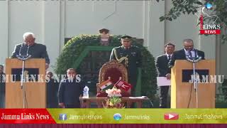Watch Javaid Mustafa Mir take oath as Minister of the State Video