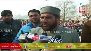Watch Demanding regularization NHM employees stage protest in Srinagar Video