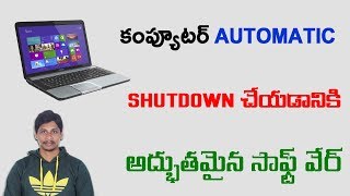 Watch How to Schedule Automatic Shutdown in Windows || Telugu Tech Tuts Video