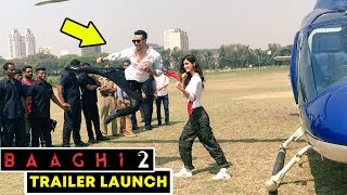 Watch Baaghi 2 Action Stunt LIVE | Tiger Shroff, Disha Patani | Baaghi 2 Trailer Launch Video