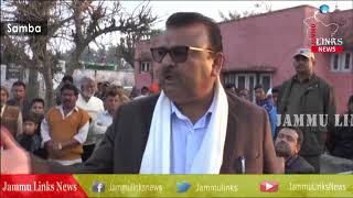 Watch Ganga tours Border firing effected villages Video