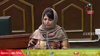 Watch Conducive atmosphere being created in J&K for AFSPA withdrawal: Mehbooba Mufti Video