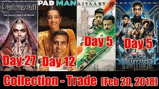 Watch Padman Vs Padmaavat Vs Aiyaary Vs Black Panther Video