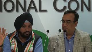 Watch AICC Press Briefing on Arvinder Singh Lovely returns to the Congress after quitting the BJP Video