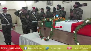 Watch Sunjuwan attack: Wreath laying ceremony of Subedar Madan Lal held with full honours Video