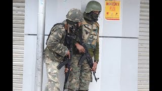 Watch 20 hours on, encounter in Srinagar's Karan Nagar underway; intermittent firing reported Video