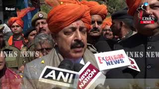 Watch Union minister Jitendra Singh inaugurates Shiv Khori Mela Video