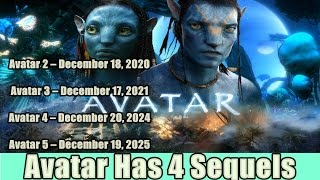 Watch Avatar Movie Has 4 Sequels Releasing in 2020 2021 Video