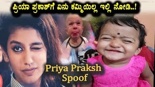 Watch Priya Prakash Varrier Video Spoof | Very Very funny and cute video | Top Kannada TV Video