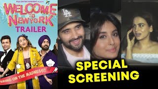 Watch WELCOME TO NEW YORK Special Screening At YRF Studio | Sonakshi Sinha, Diljit Doshanj, Karan Johar Video