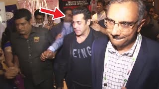 Watch Salman Khan HIGH SECURITY Entry At TiE Global Summit 2018 | TGS 2018 Video