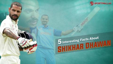 Watch 5 Interesting Facts About Shikhar Dhawan - Must Watch! Video