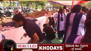 Watch School Children Do Wall Painting For Parrikar's Good Health Video