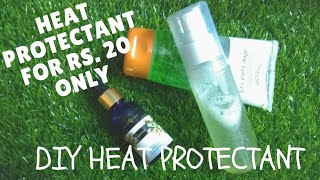 Watch Rs.20 HEAT PROTECTANT???? | DIY HEAT PROTECTANT SPRAY FOR HAIR (IN HINDI) | 3 INGREDIENTS HAIR SPRAY Video