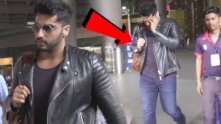 Watch Arjun Kapoor Return From Dubai After Sridevi's Demise, Spotted At Airport Video