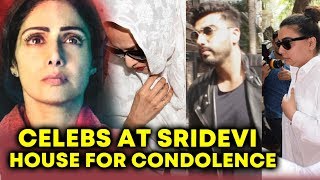 Watch Sridevi Passes Away - Bollywood Celebs VISIT Anil Kapoor's House For Condolence Video