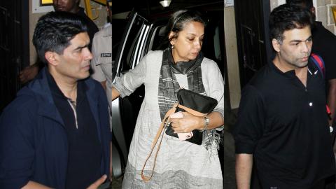 Watch Karan Johar, Manish Malhotra, Shabana Azmi, Javed Akhtar Visit Anil Kapoor's House Video