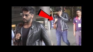 Watch Arjun Kapoor Return From Dubai After Sridevi's Demise, Spotted At Airport Video