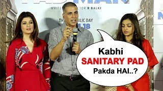 Watch Akshay Kumar's Inspirational Speech At Padman Promotions Will Melt Ur Heart Video