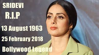 Watch Sridevi Passes Away At 55 Years Due To Heart Attack Video