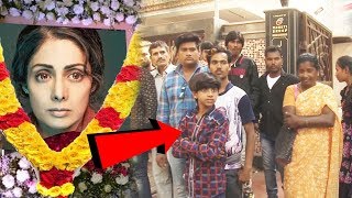 Watch FANS Waiting Outside Anil Kapoor's House For Sridevi Video