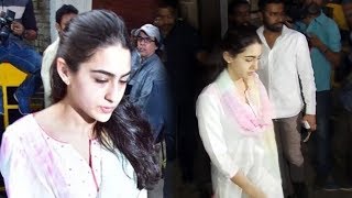 Watch Sara Ali Khan Visits Anil Kapoor's House | Sridevi Last Respect Video