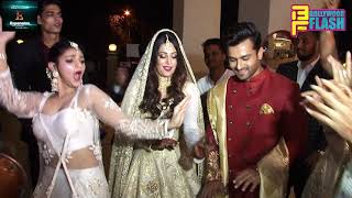 Watch Dipika Kakar & Shoaib Ibrahim GRAND ENTRY At Wedding Reception In Mumbai Video